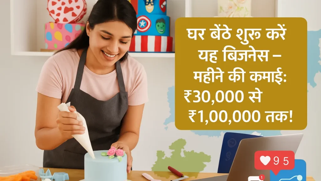 कस्टम केक बेकिंग बिज़नेस