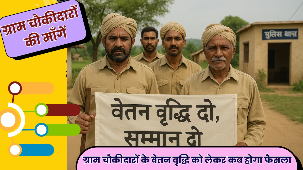 ग्राम चौकीदार वेतन वृद्धि 2025