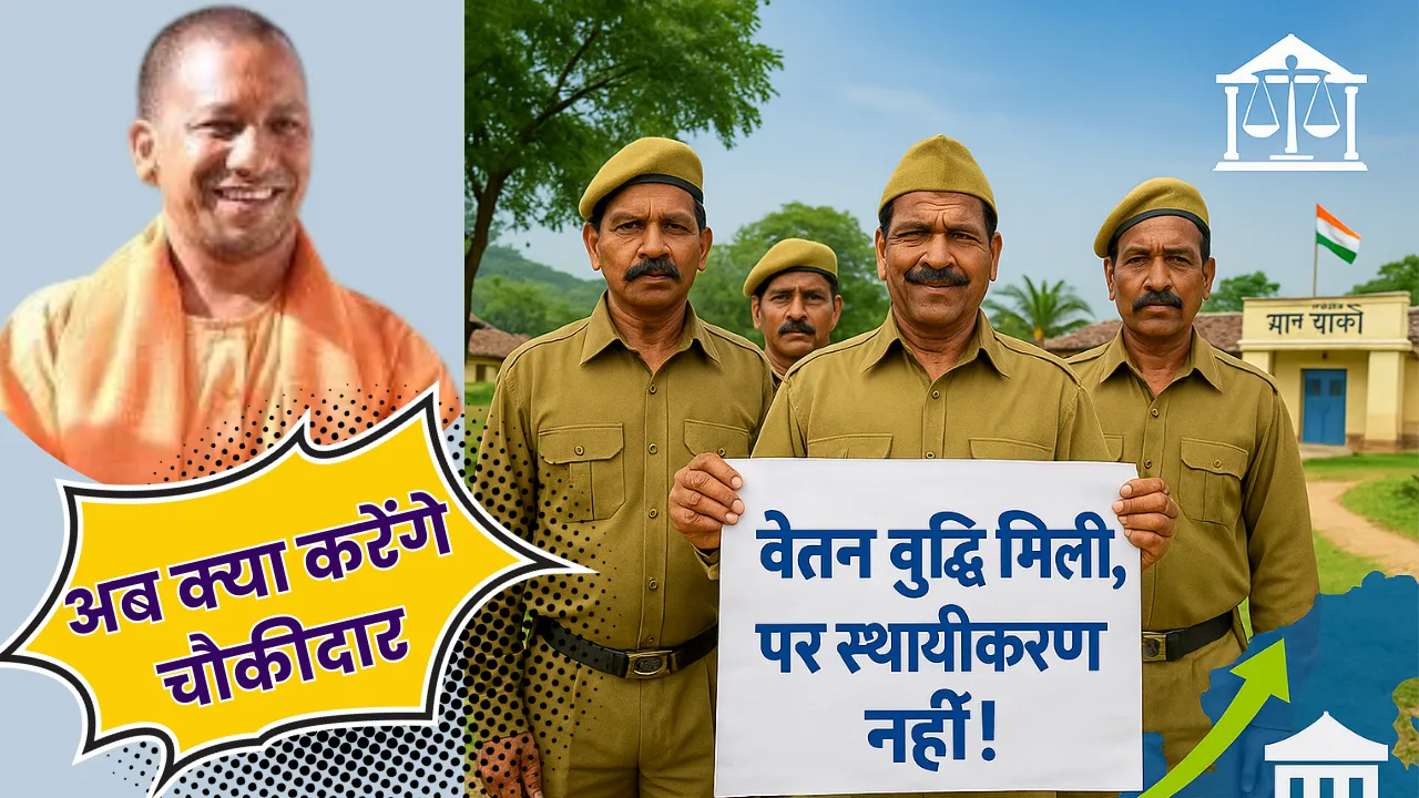 This decision came in the court case of UP village chowkidars