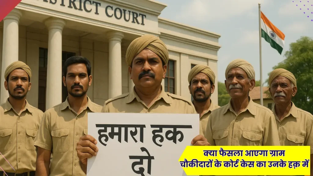 Will the decision of the court case of village chowkidars be in their favor