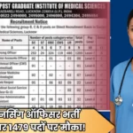 SGPGI Nursing Officer Recruitment 2025
